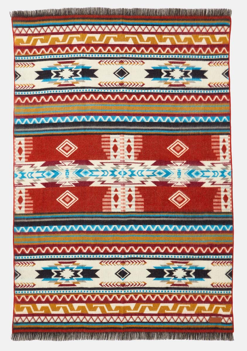 Artisan-Made Southwestern Blanket - Antisana Earth Throw