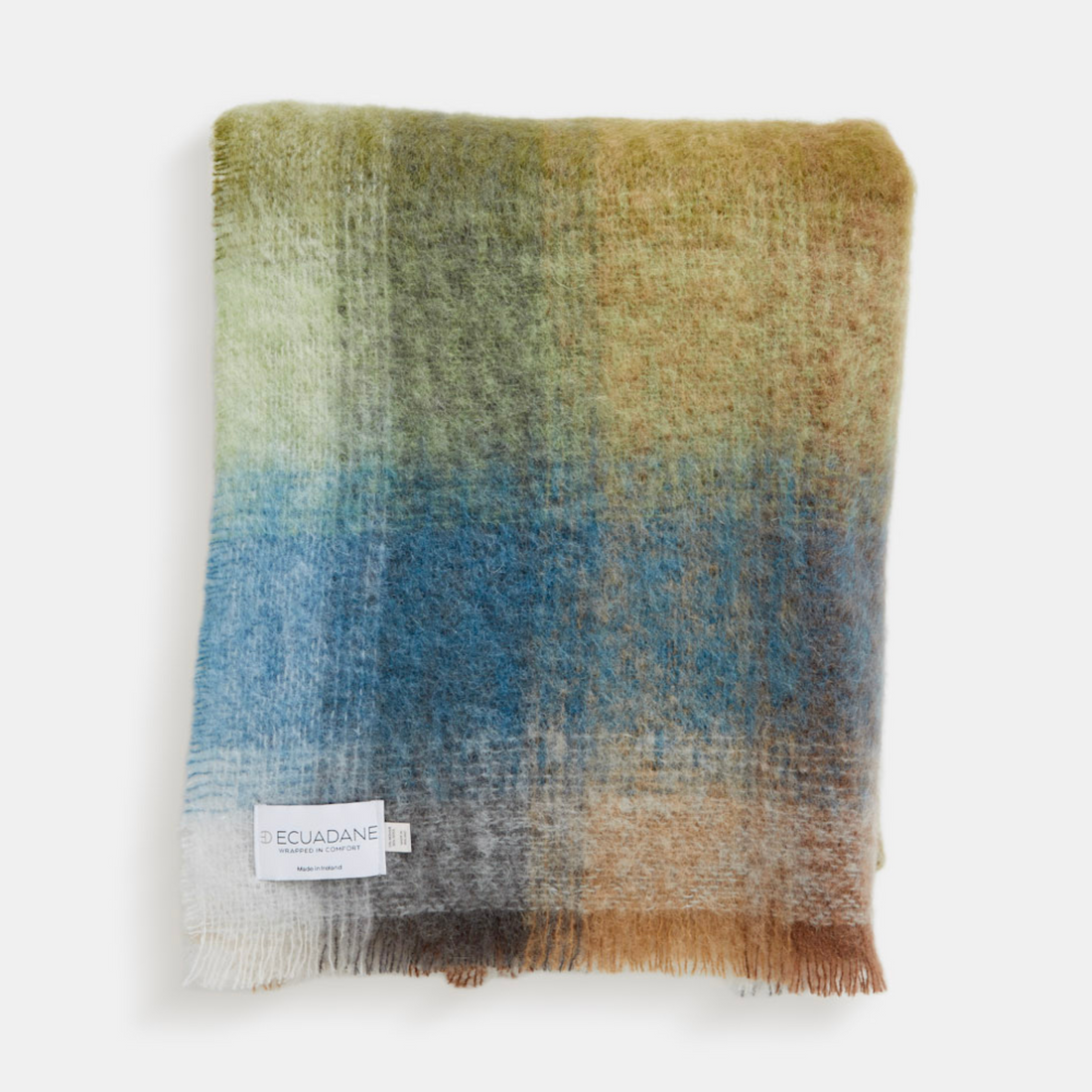 Mohair & Wool Throw Blanket - Cara Rowan