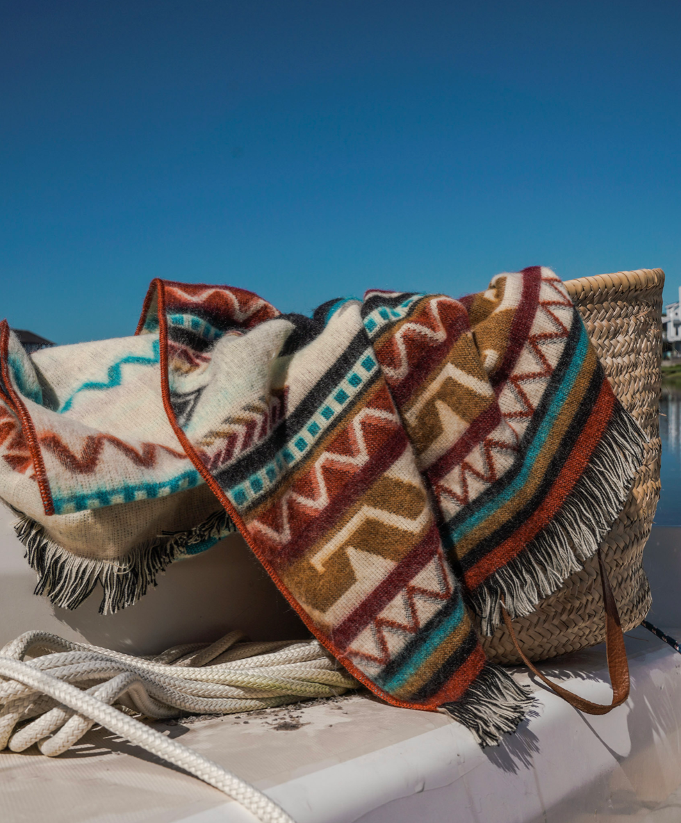 Artisan-Made Southwestern Blanket - Antisana Earth Throw