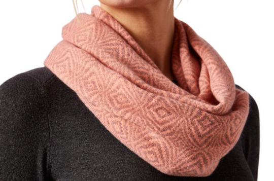 Pink Infinity Scarf