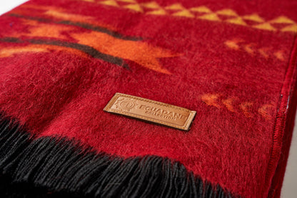 Corazon Wildfire Throw Southwestern Blanket