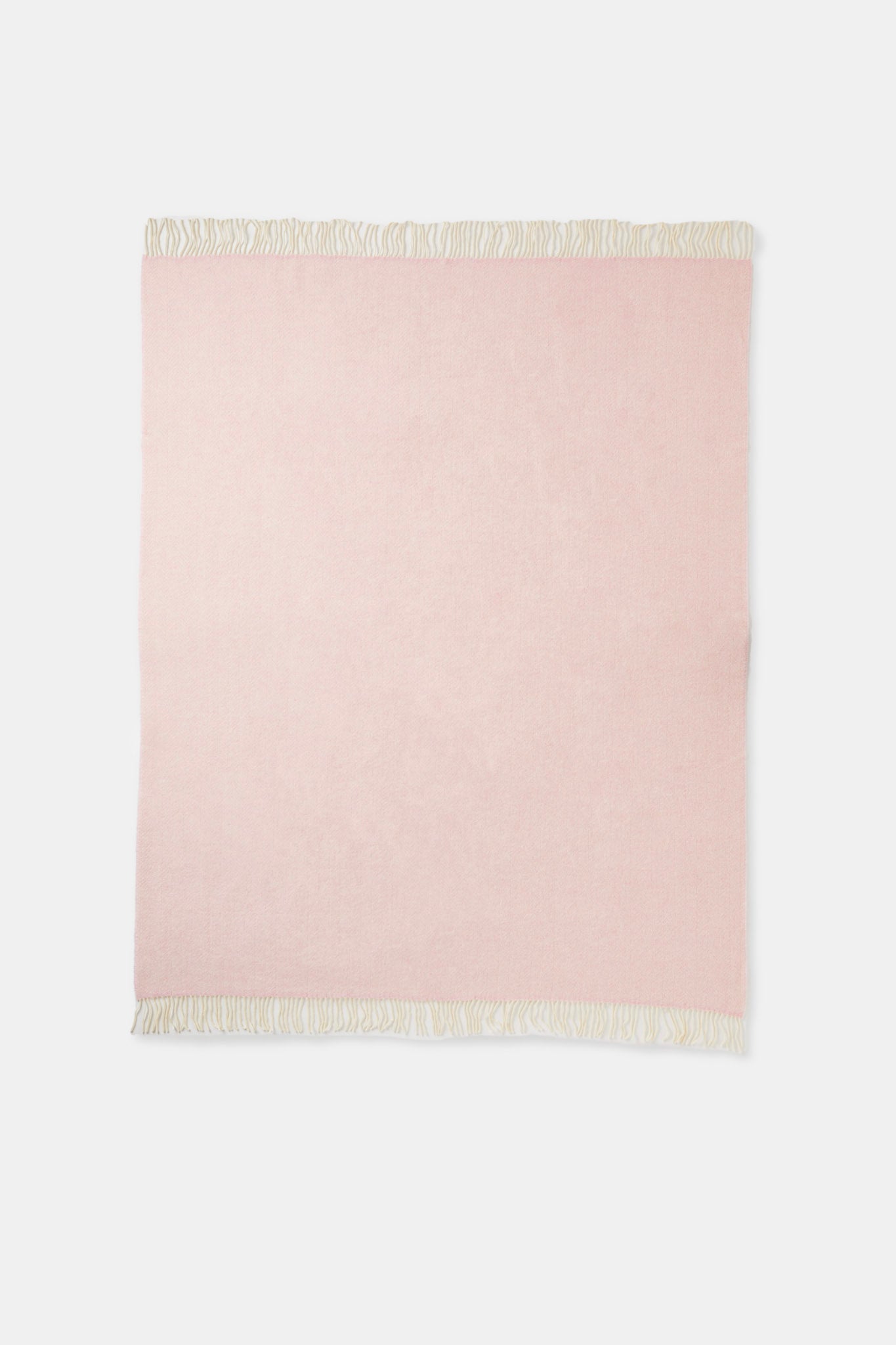 Pink Cashmere Throw