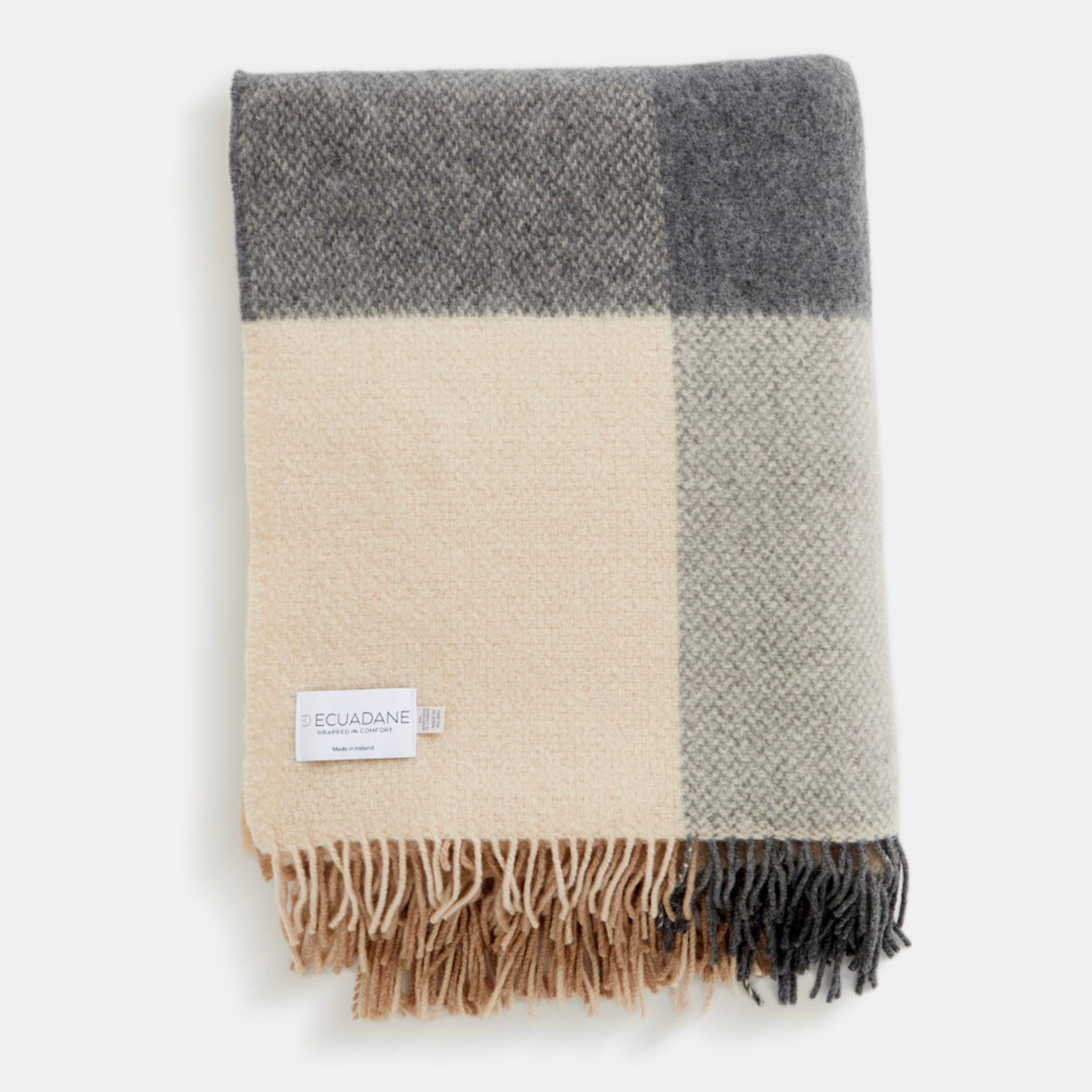 Merino Wool and Cashmere Throw - Aoife Willow