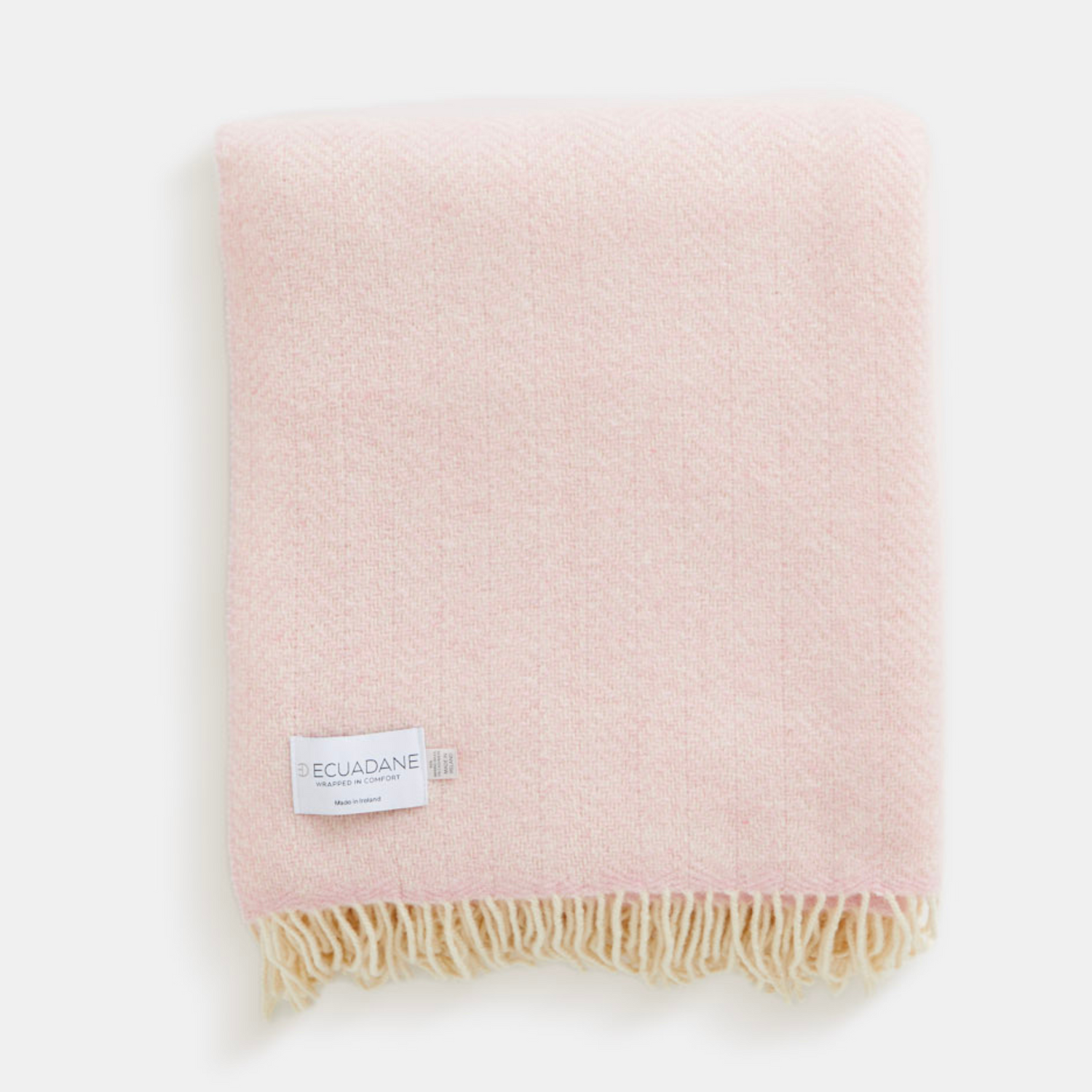 Pink Cashmere Throw