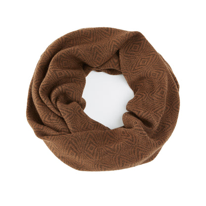 Brown Infinity Scarf