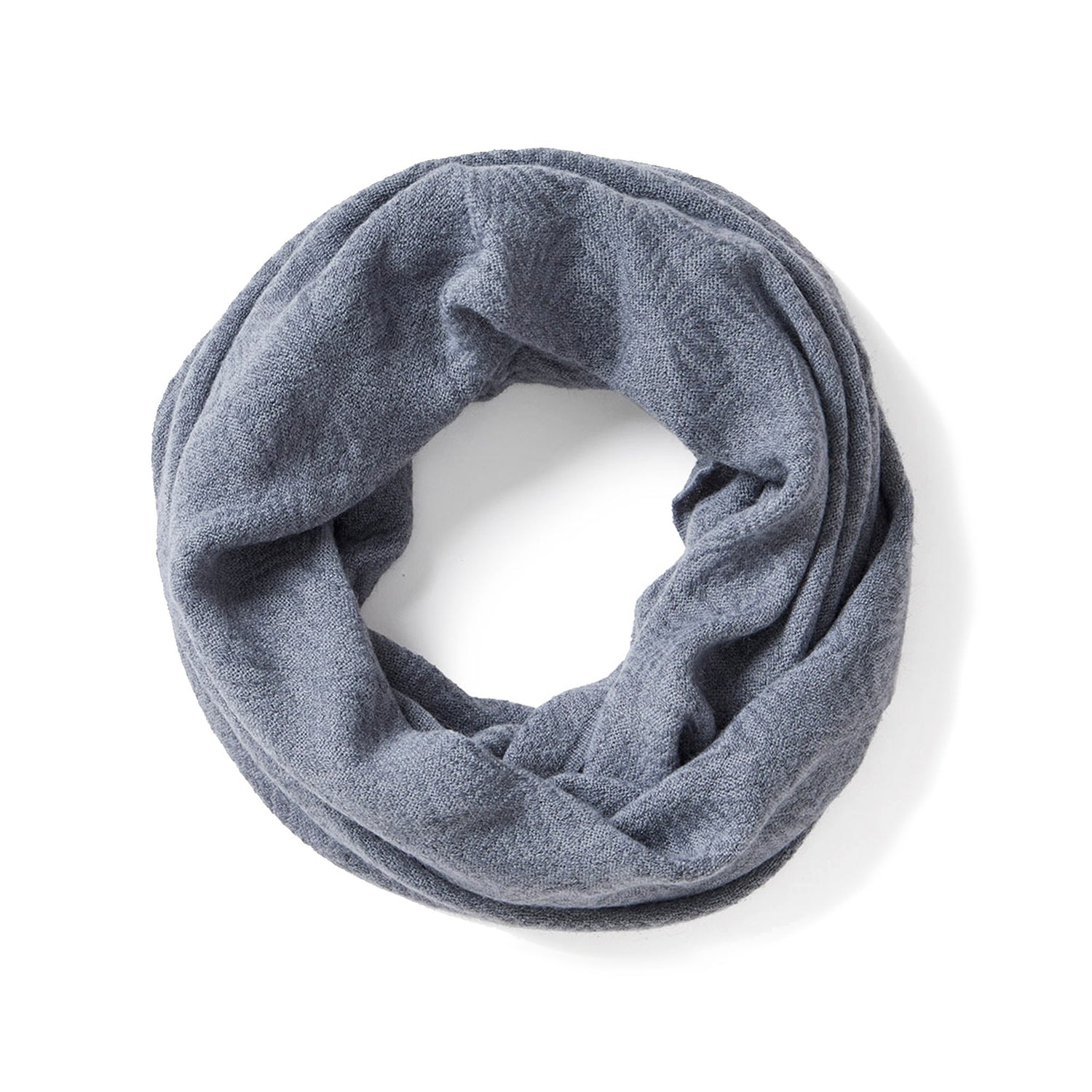Cool Gray Infinity Scarf
